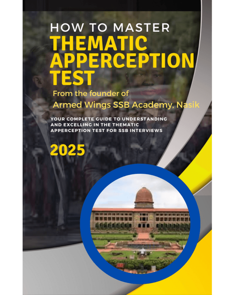 TAT Book for SSB – Master the Thematic Apperception Test with expert strategies. Ultimate Guide for SSB Psychology Test.